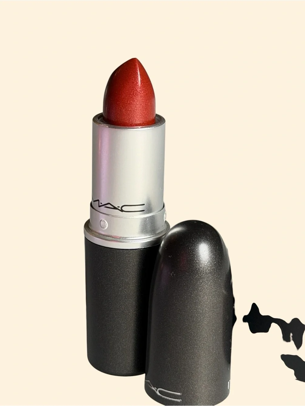 MAC Cosmetics Frost Brick Red Lipstick - Fresh Moroccan BNIB